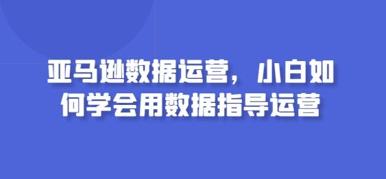 亚马逊数据运营，小白如何学会用数据指导运营-豪讯资源网