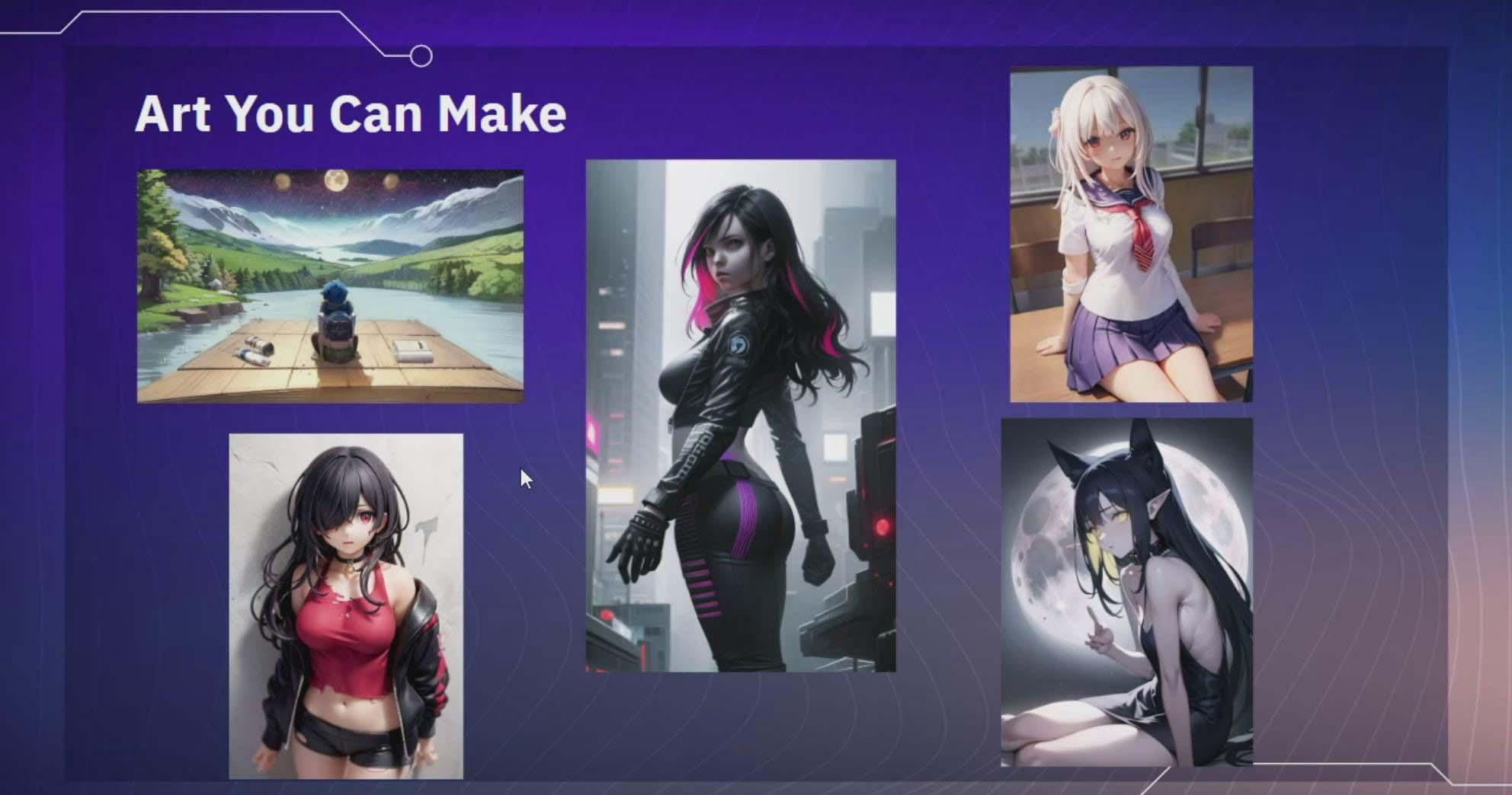 图片[2]-利用Stable Diffusion AI人工智能生成动漫艺术分步教程-14节课-中英字幕-豪讯资源网