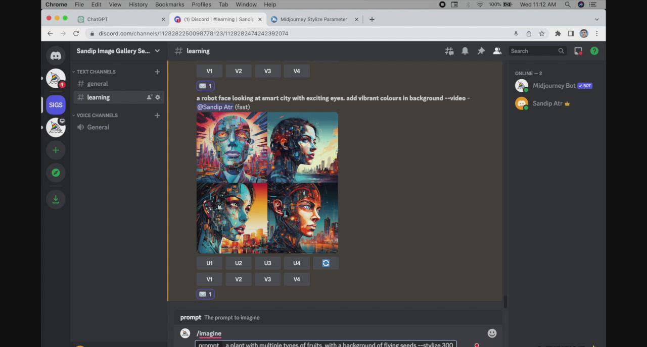 图片[2]-ChatGPT4 和 MidJourney AI 绘画聊天革命性指南教程-33节视频课-中英字幕-豪讯资源网