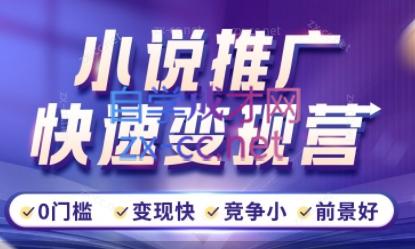 洲洲老师·小说推广快速变现营-豪讯资源网