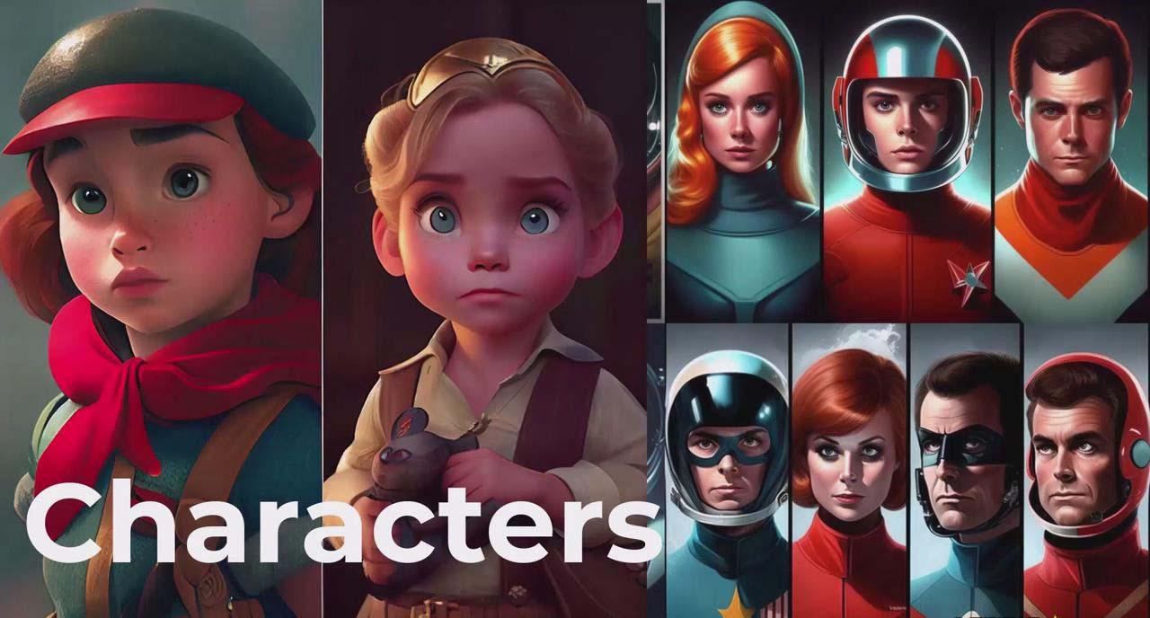 掌握 MidJourney V5 AI + ChatGPT创建一致的角色设计图像-22节课-中英字幕-豪讯资源网