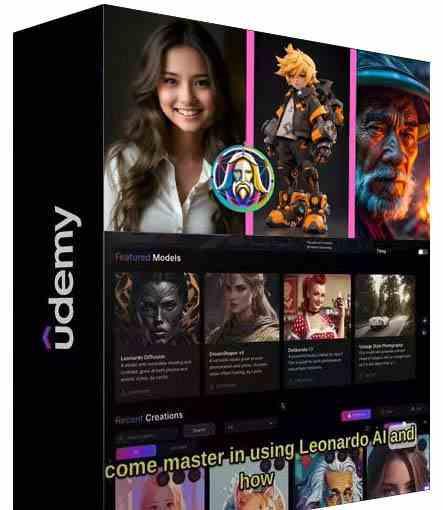 图片[2]-比Midjourney更好的Leonardo AI绘画图像大师班教程-16讲-中英字幕-豪讯资源网