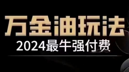 2024最牛强付费，万金油强付费玩法，干货满满，全程实操起飞-豪讯资源网