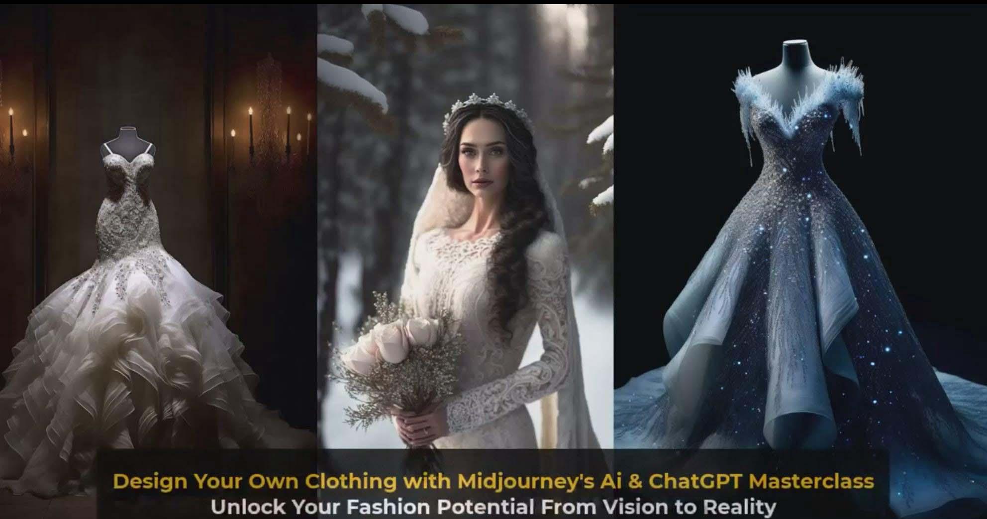 图片[7]-利用 Midjourneys Ai 人工智能设计自己的服装AI大师班-10节课-中英字幕-豪讯资源网