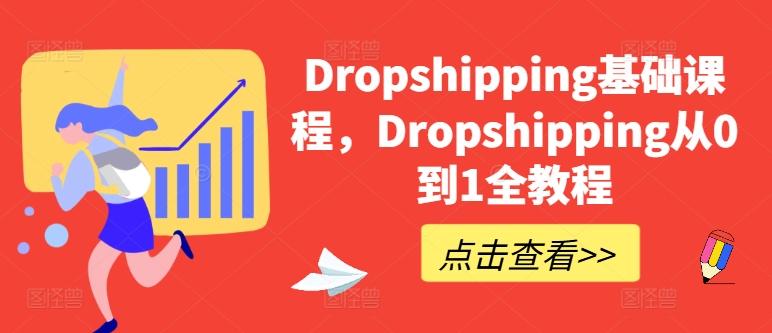 Dropshipping基础课程，Dropshipping从0到1全教程-豪讯资源网
