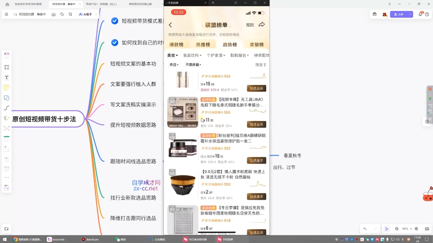 原创短视频带货10步法-豪讯资源网