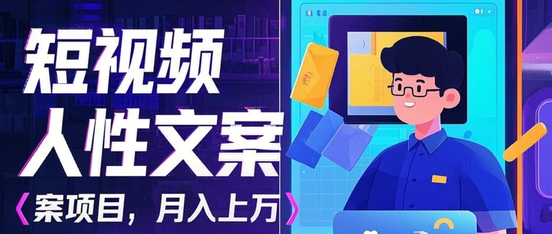 利用AI自动制作短视频人性文案项目：揭秘月入上万的精准流量变现秘籍-豪讯资源网