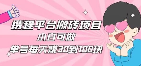 携程旅游搬砖新玩法，日入100+小白可直接上手-豪讯资源网