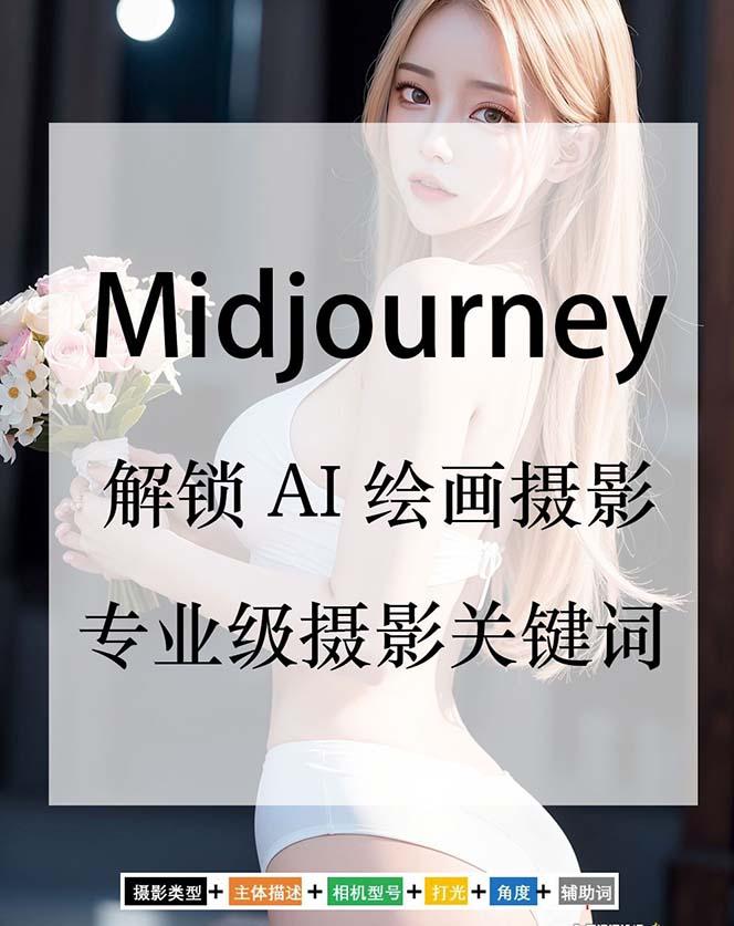 Midjourney关键词-解锁AI绘画专业级人工智能摄影关键词表-豪讯资源网