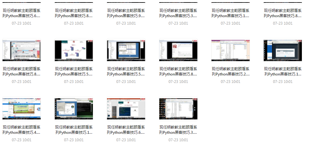 Python黑客技巧课程-豪讯资源网
