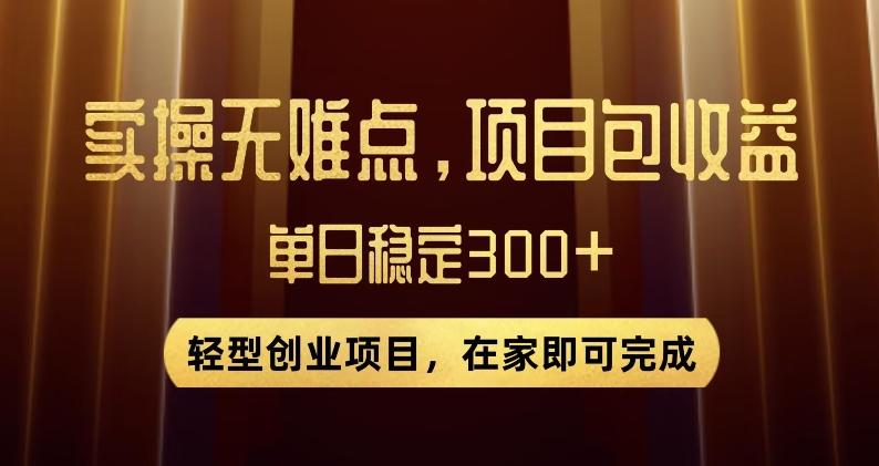 王炸项目！无门槛优惠券，单号日入300+，无需经验直接上手【揭秘】-豪讯资源网