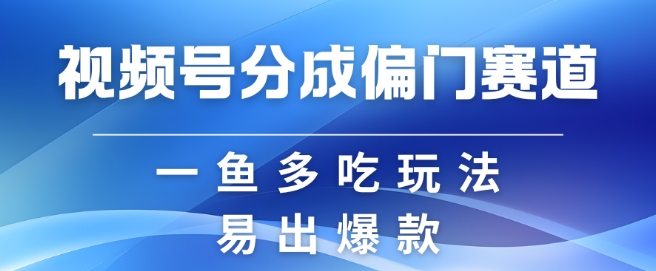 视频号创作者分成计划偏门类目，容易爆流，实拍内容简单易做【揭秘】-豪讯资源网
