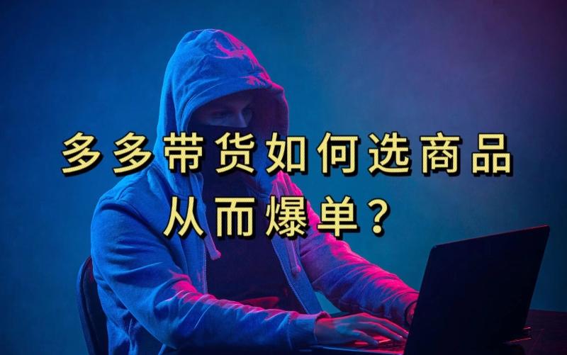 多多视频带货选什么商品链接才能爆单，10分钟教会你，爆单不是浮云【揭秘】-豪讯资源网