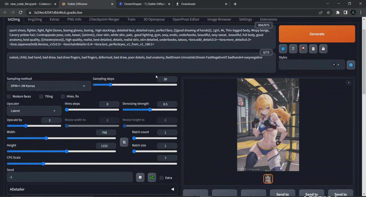 图片[4]-利用Stable Diffusion创建动漫艺术图像使用AI绘画赚钱-中英字幕-豪讯资源网