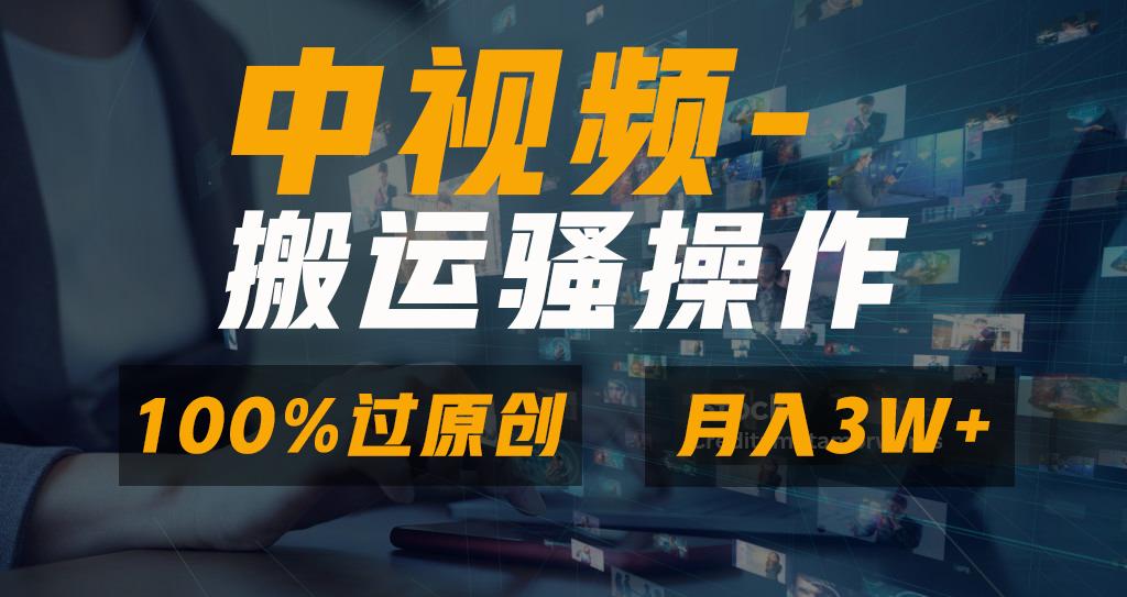 无脑双重去重原创视频，100%中视频+视频号分成计划，一键多平台发布小白...-豪讯资源网