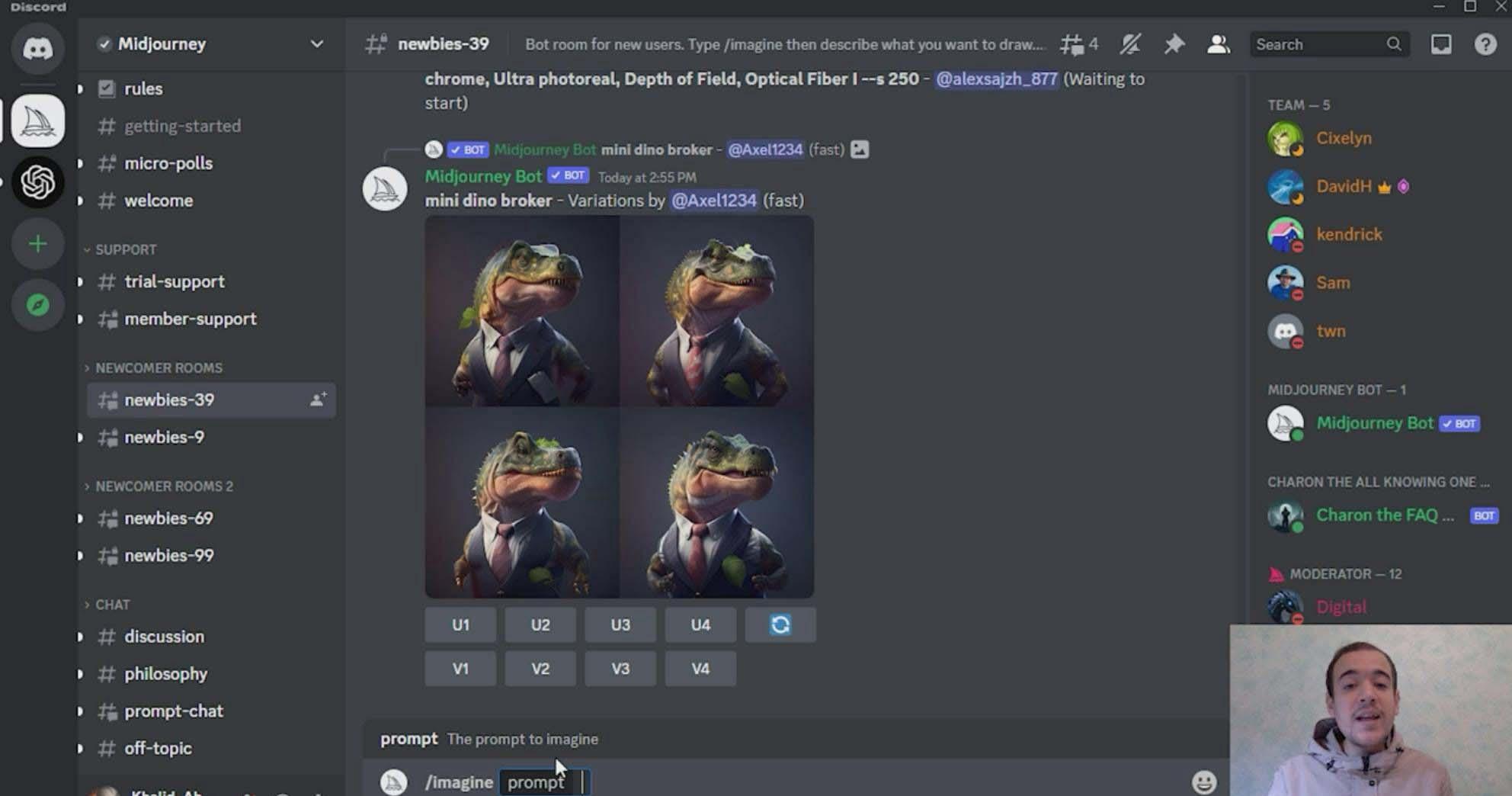 图片[1]-Midjourney 精通教程-使用Midjourney AI创建美丽艺术图像-36节课-中英字幕-豪讯资源网