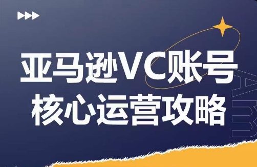 亚马逊VC账号核心玩法解析，实战经验拆解产品模块运营技巧，提升店铺GMV，有效提升运营利润-豪讯资源网
